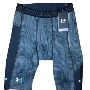 Under Armour Compression Shorts Rush Smart Form Black 1375239-002 Mens Size M